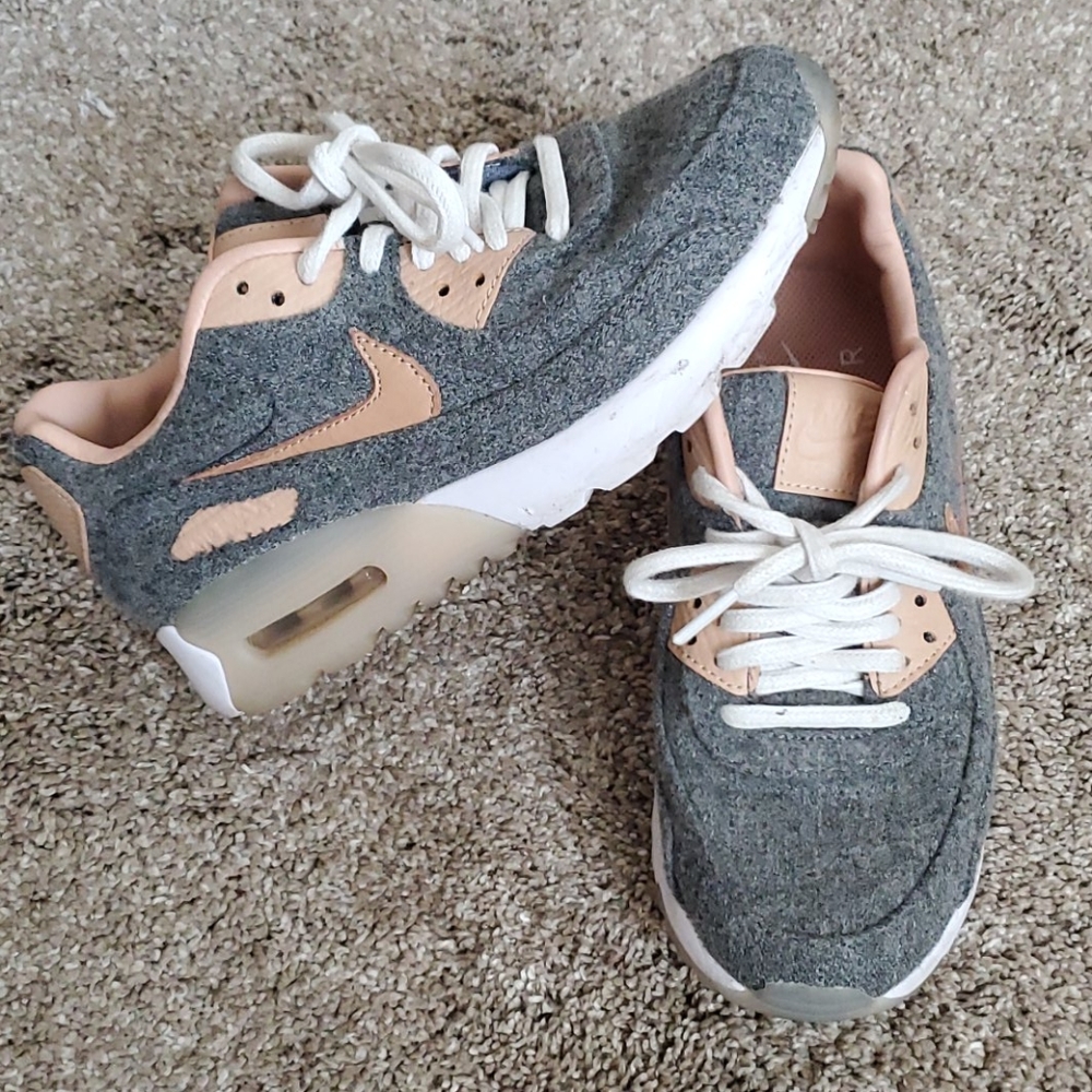 Womens gray Nike Air Max